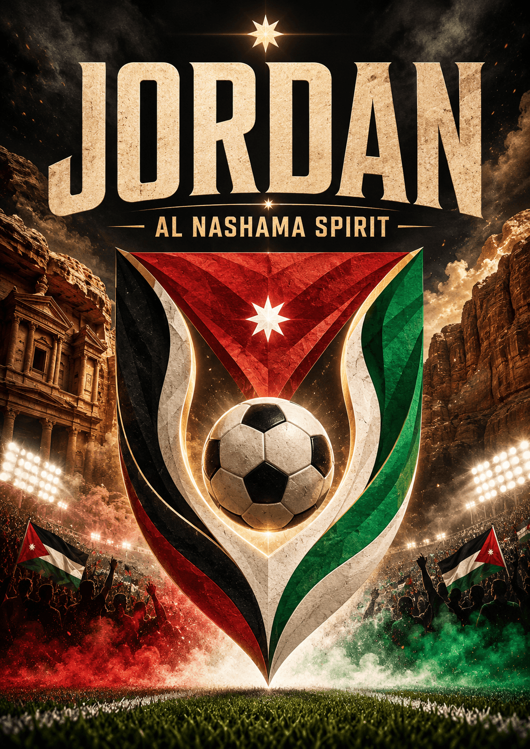 Jordan Al Nashama Football Pride Poster printable poster preview