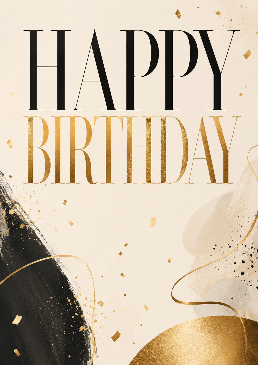 Poster Ulang Tahun Dewasa Gaya Majalah Selamat Ulang Tahun poster design preview