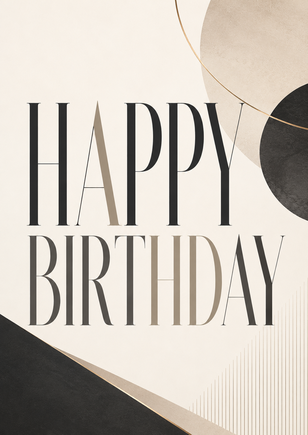 Poster Ulang Tahun Dewasa Modern Minimal Selamat Ulang Tahun poster design preview