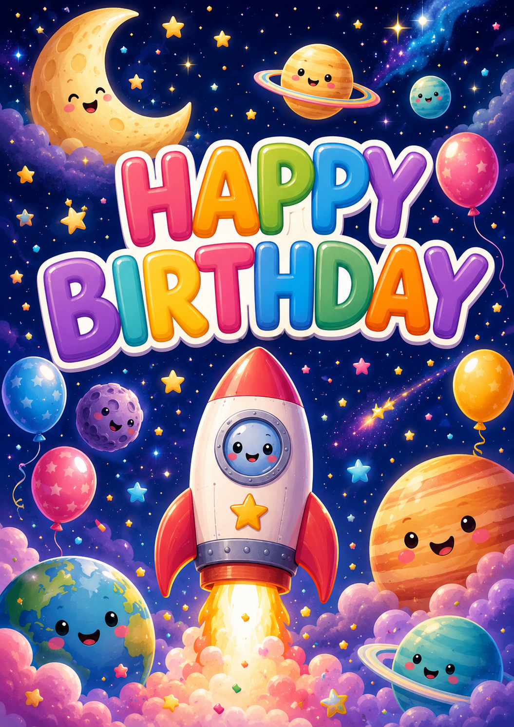 Poster Ulang Tahun Anak Ruang Selamat Ulang Tahun poster design preview