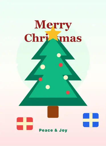 Christmas wall poster poster design preview