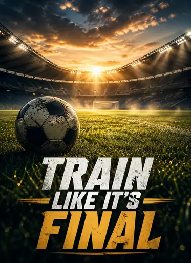 Football motivation poster poster design preview