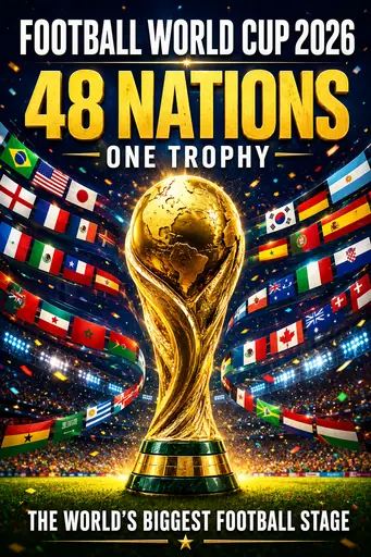 Football World Cup 2026 48 Nations Poster poster design preview