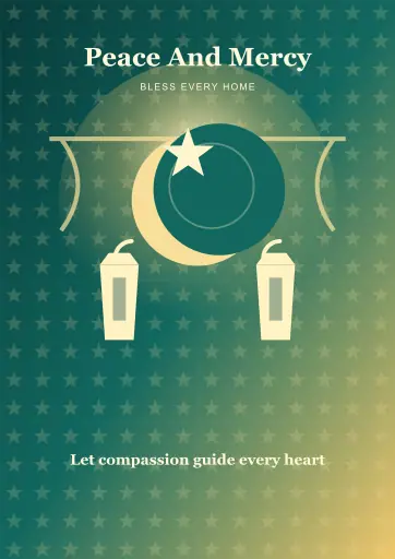 Peace And Mercy poster poster design preview