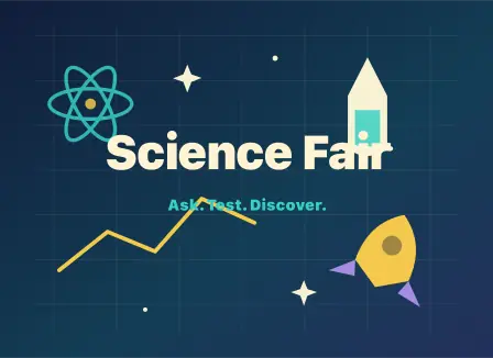 Science fair poster poster design preview